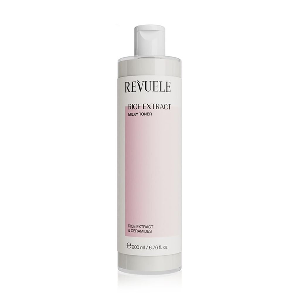 Молочний тонер для обличчя Revuele Rice Extract Milky Toner, 200 мл